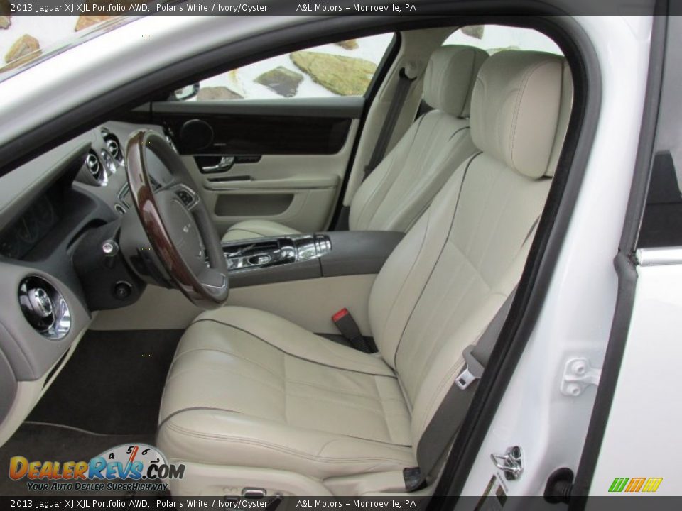 Ivory/Oyster Interior - 2013 Jaguar XJ XJL Portfolio AWD Photo #12