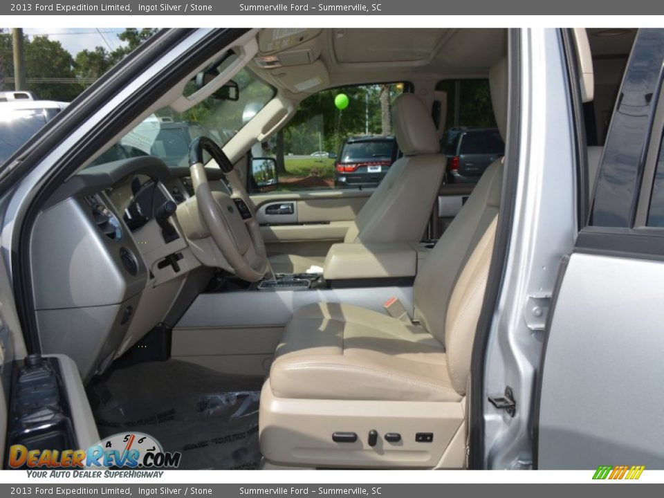 2013 Ford Expedition Limited Ingot Silver / Stone Photo #18