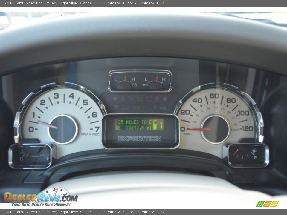 2013 Ford Expedition Limited Ingot Silver / Stone Photo #20