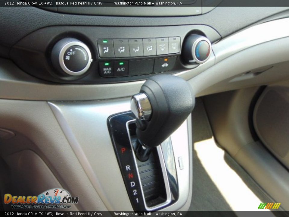 2012 Honda CR-V EX 4WD Basque Red Pearl II / Gray Photo #13