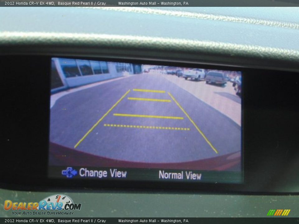 2012 Honda CR-V EX 4WD Basque Red Pearl II / Gray Photo #15