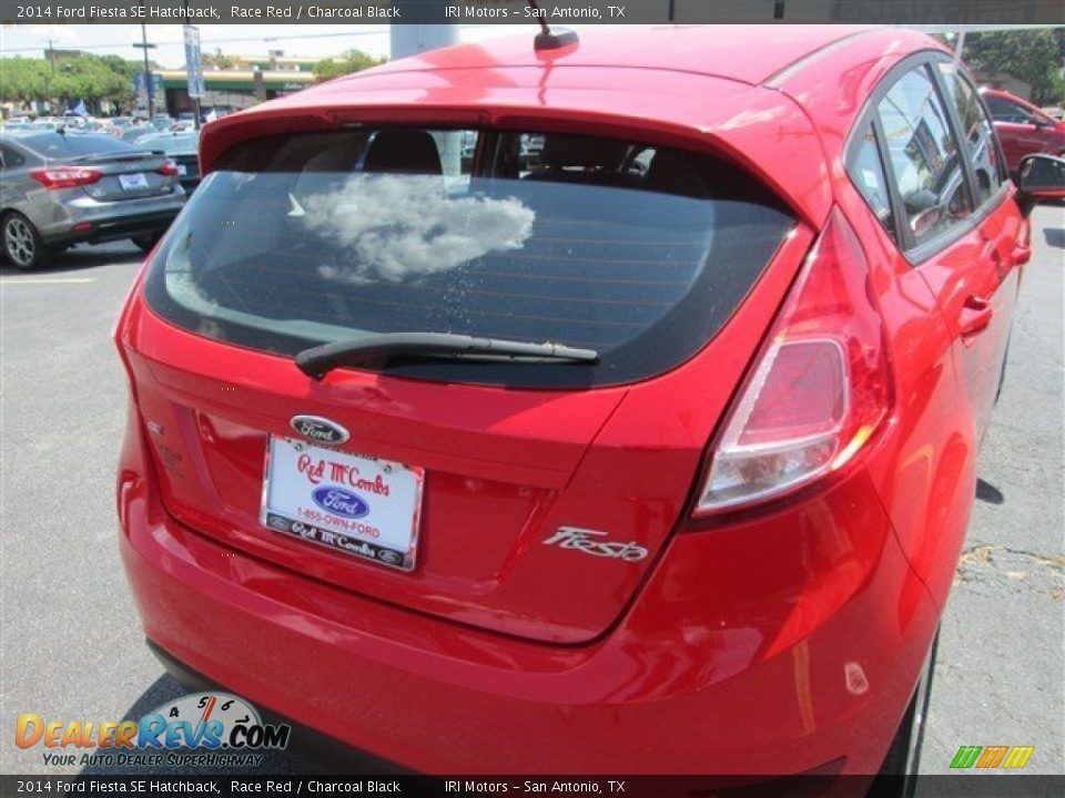 2014 Ford Fiesta SE Hatchback Race Red / Charcoal Black Photo #8