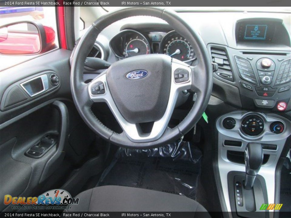 2014 Ford Fiesta SE Hatchback Race Red / Charcoal Black Photo #11