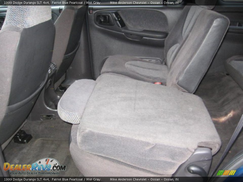 1999 Dodge Durango SLT 4x4 Patriot Blue Pearlcoat / Mist Gray Photo #13