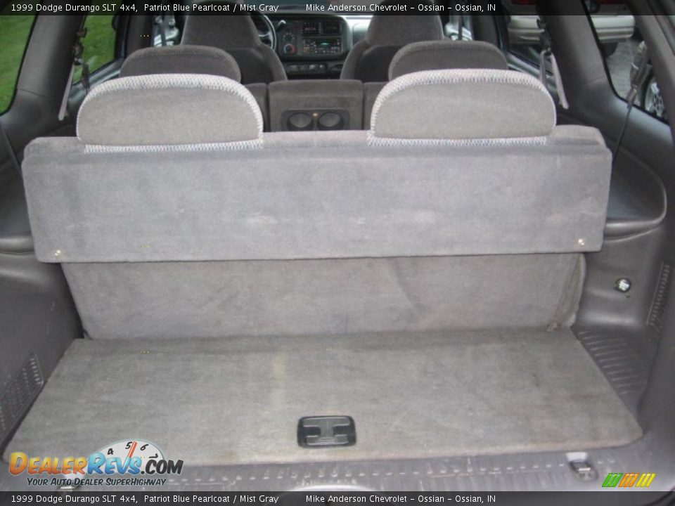 1999 Dodge Durango SLT 4x4 Patriot Blue Pearlcoat / Mist Gray Photo #15