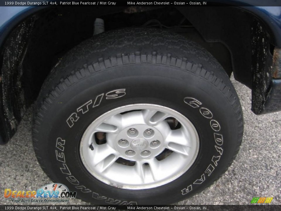 1999 Dodge Durango SLT 4x4 Patriot Blue Pearlcoat / Mist Gray Photo #18