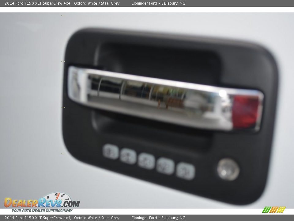 2014 Ford F150 XLT SuperCrew 4x4 Oxford White / Steel Grey Photo #13