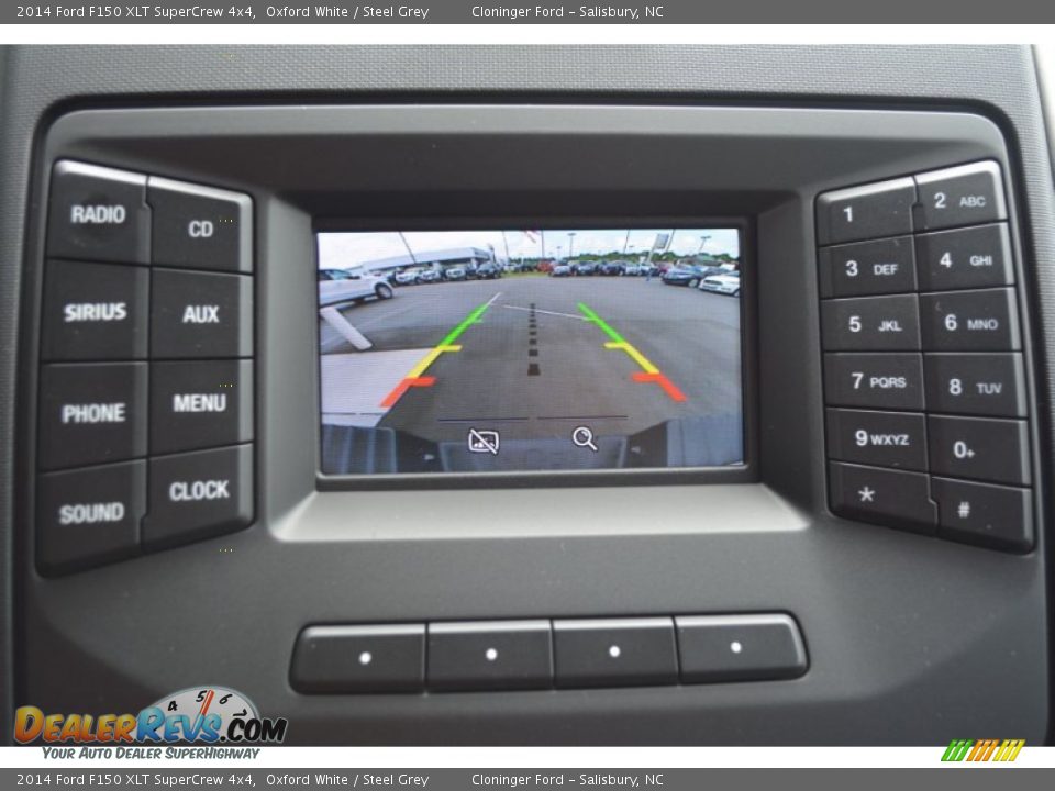 2014 Ford F150 XLT SuperCrew 4x4 Oxford White / Steel Grey Photo #14