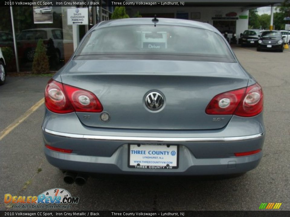2010 Volkswagen CC Sport Iron Grey Metallic / Black Photo #5