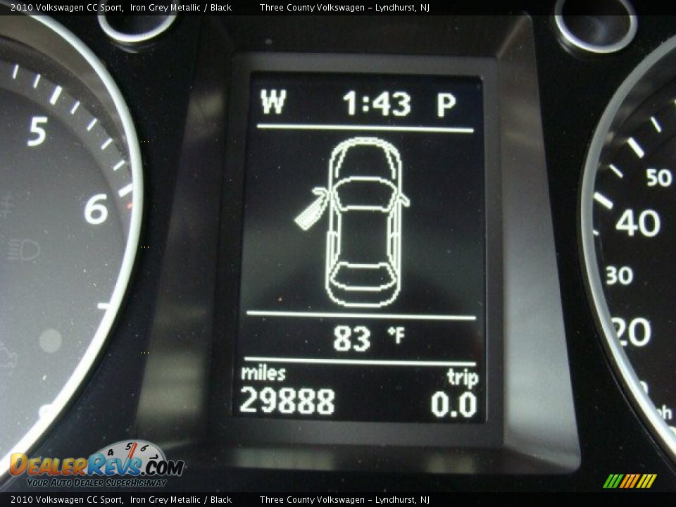2010 Volkswagen CC Sport Iron Grey Metallic / Black Photo #9