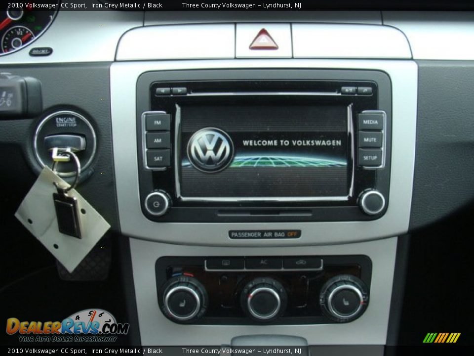 2010 Volkswagen CC Sport Iron Grey Metallic / Black Photo #10