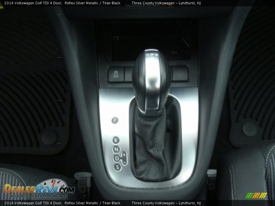 2014 Volkswagen Golf TDI 4 Door Reflex Silver Metallic / Titan Black Photo #11