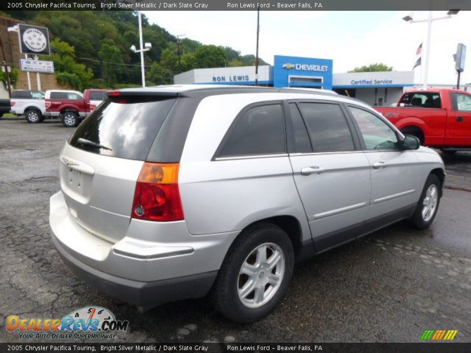 2005 Chrysler Pacifica Touring Bright Silver Metallic / Dark Slate Gray Photo #8