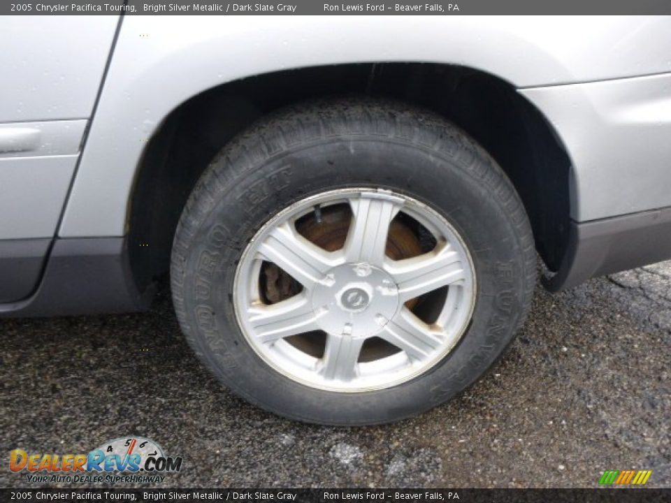 2005 Chrysler Pacifica Touring Bright Silver Metallic / Dark Slate Gray Photo #9