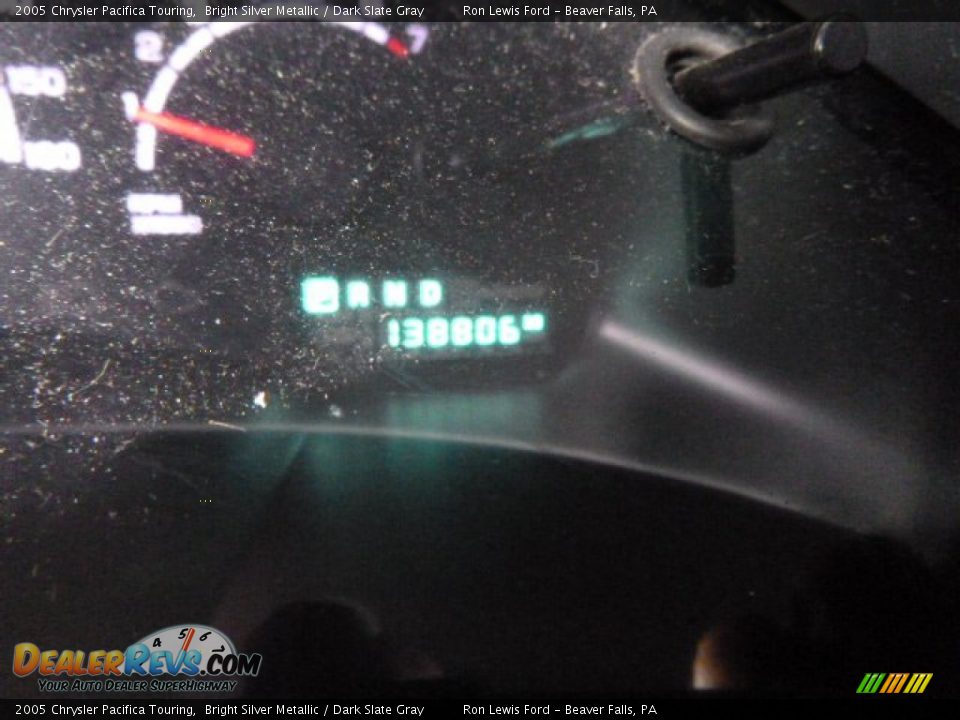 2005 Chrysler Pacifica Touring Bright Silver Metallic / Dark Slate Gray Photo #19