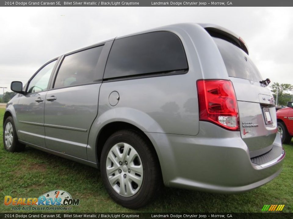 2014 Dodge Grand Caravan SE Billet Silver Metallic / Black/Light Graystone Photo #2