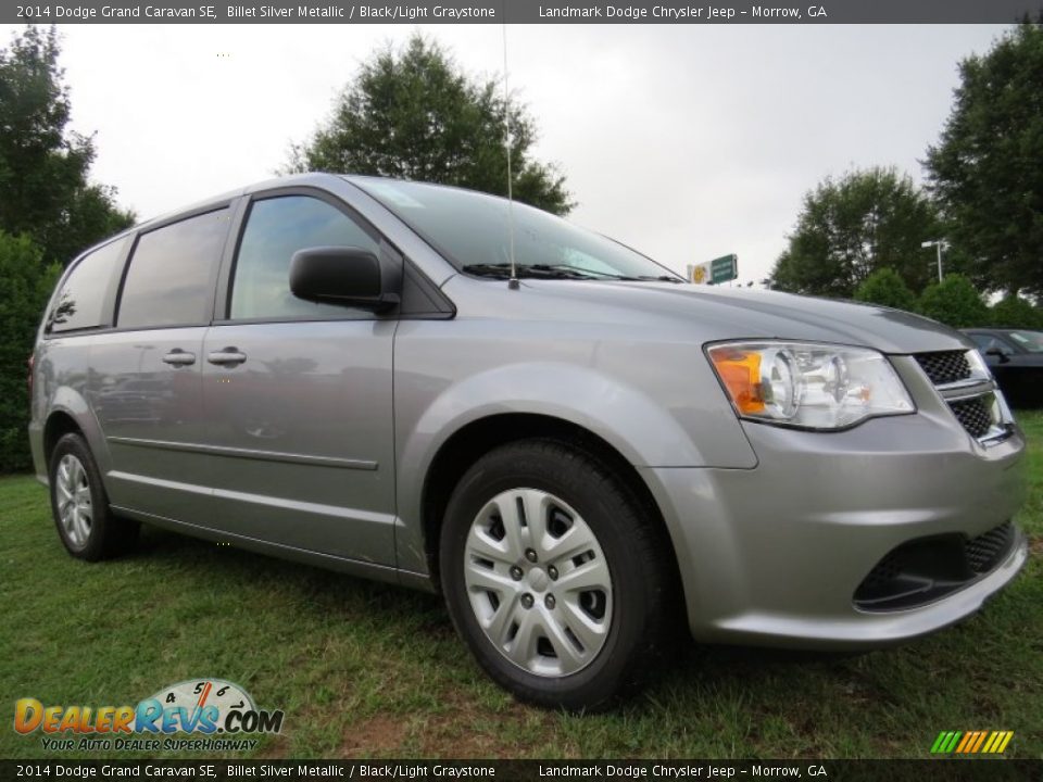2014 Dodge Grand Caravan SE Billet Silver Metallic / Black/Light Graystone Photo #4