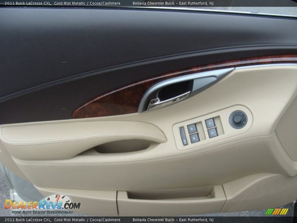 2011 Buick LaCrosse CXL Gold Mist Metallic / Cocoa/Cashmere Photo #6