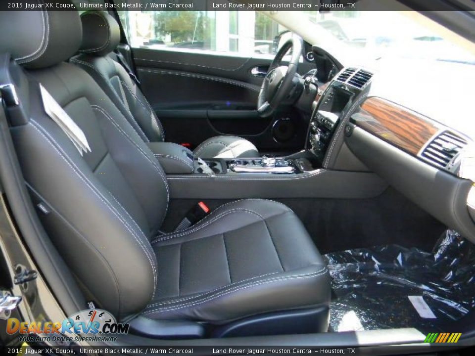 Front Seat of 2015 Jaguar XK Coupe Photo #13
