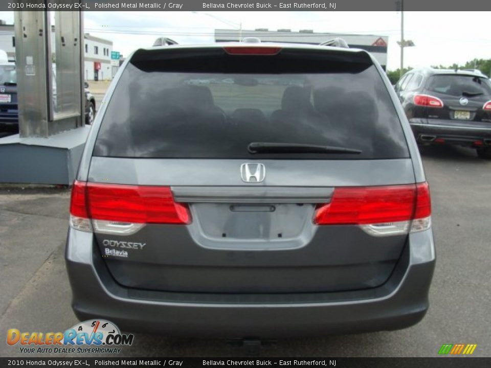 2010 Honda Odyssey EX-L Polished Metal Metallic / Gray Photo #5