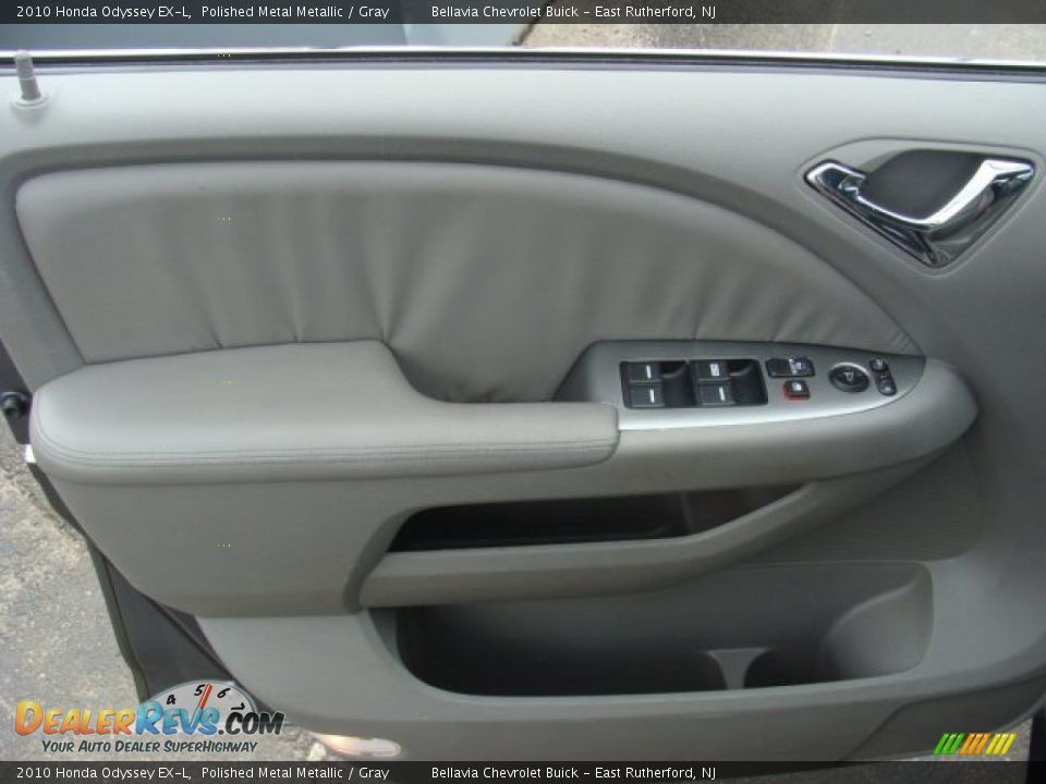 2010 Honda Odyssey EX-L Polished Metal Metallic / Gray Photo #6