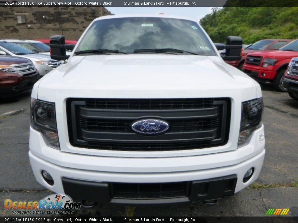 2014 Ford F150 FX4 SuperCrew 4x4 Oxford White / Black Photo #5