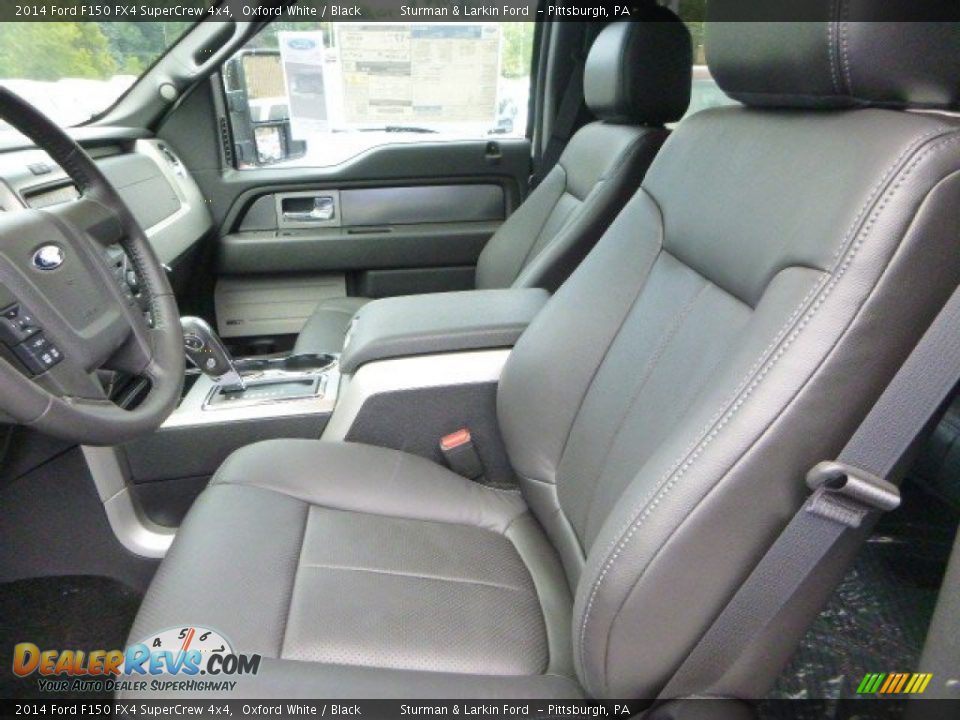 2014 Ford F150 FX4 SuperCrew 4x4 Oxford White / Black Photo #7