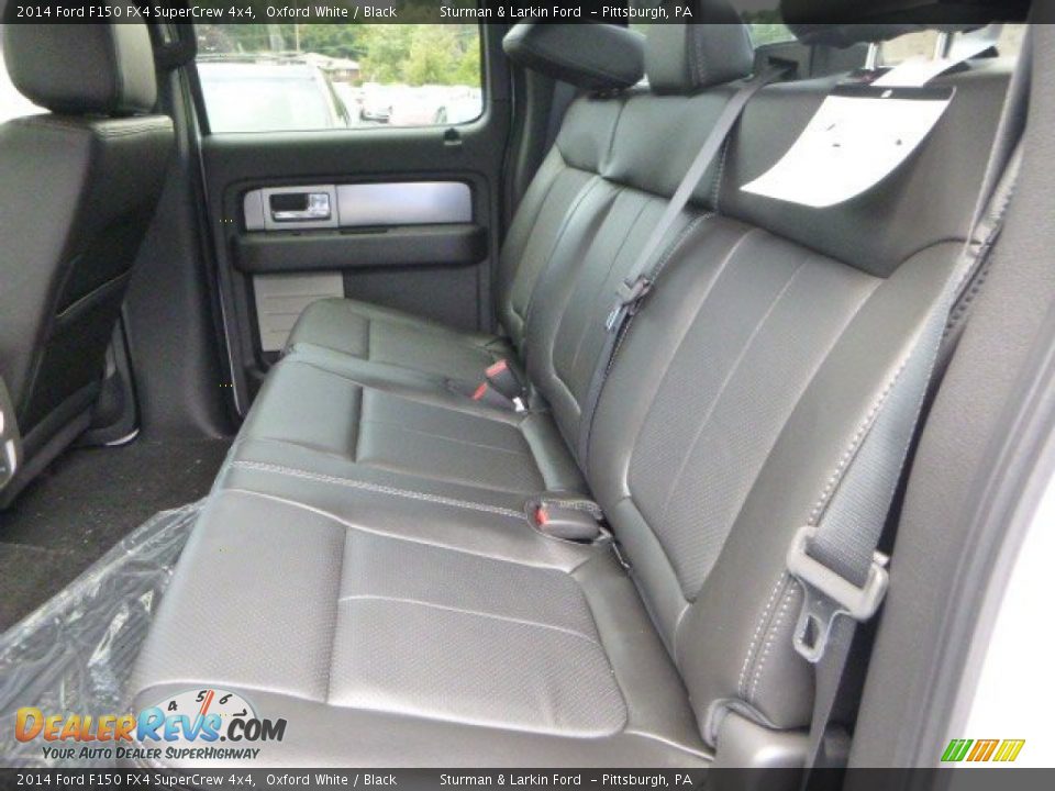 2014 Ford F150 FX4 SuperCrew 4x4 Oxford White / Black Photo #8