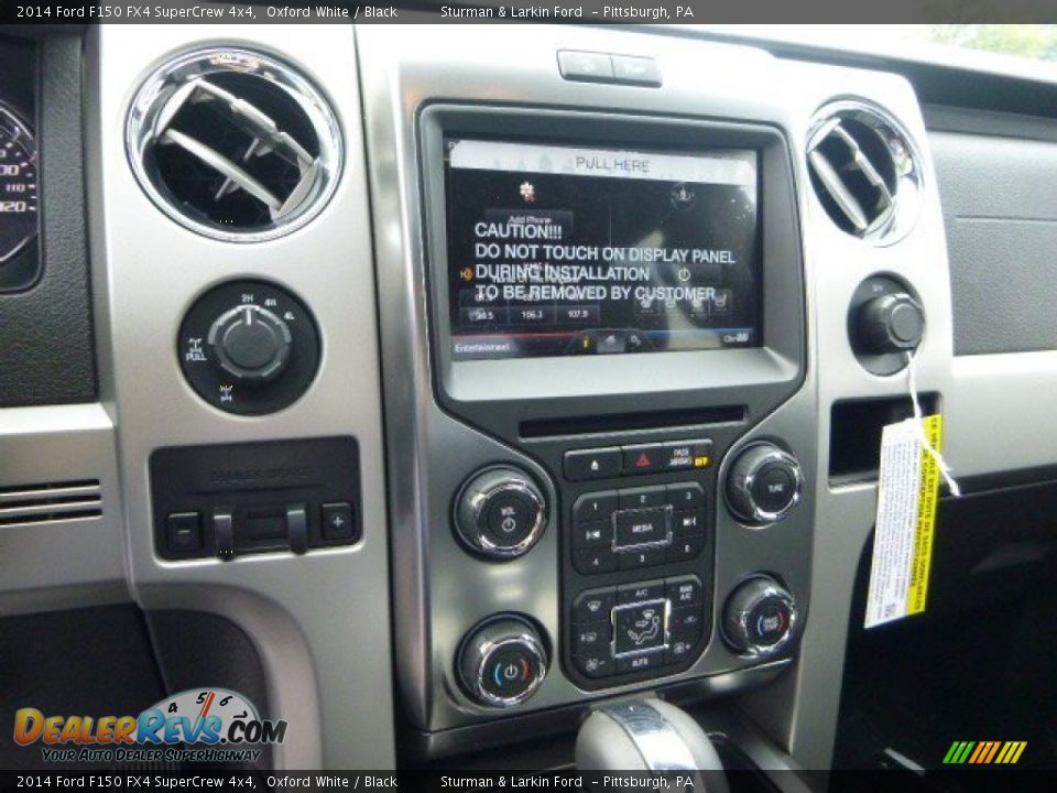 2014 Ford F150 FX4 SuperCrew 4x4 Oxford White / Black Photo #12