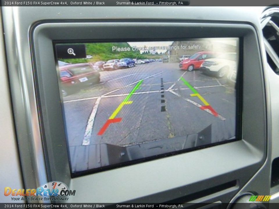 2014 Ford F150 FX4 SuperCrew 4x4 Oxford White / Black Photo #15