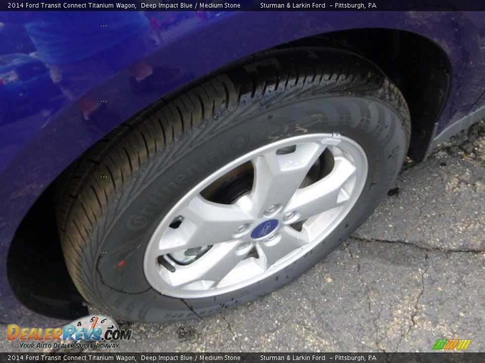 2014 Ford Transit Connect Titanium Wagon Wheel Photo #6