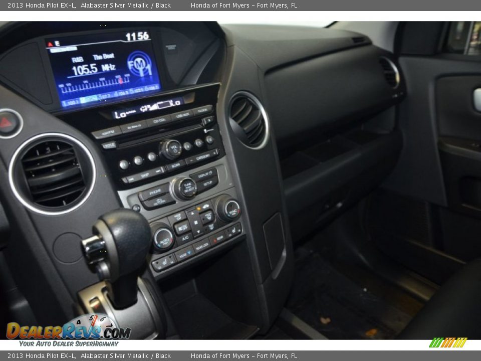 2013 Honda Pilot EX-L Alabaster Silver Metallic / Black Photo #14
