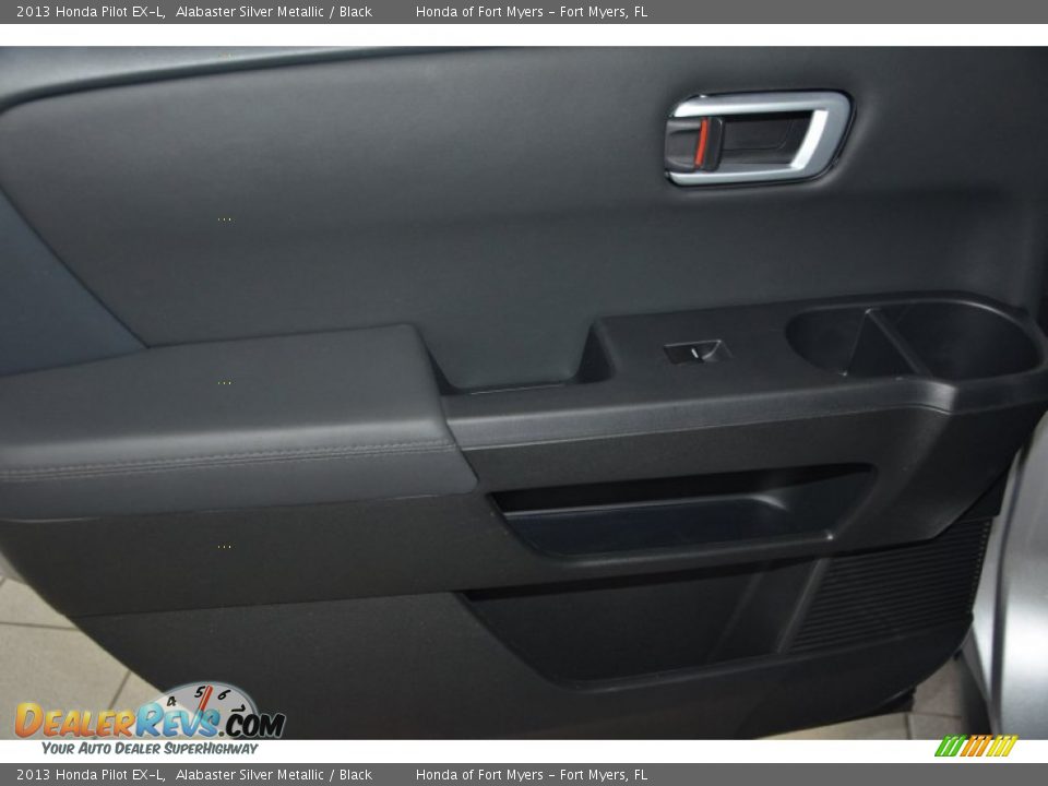 2013 Honda Pilot EX-L Alabaster Silver Metallic / Black Photo #20