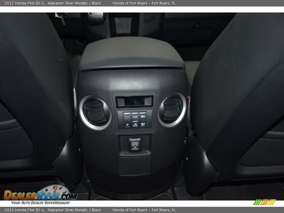 2013 Honda Pilot EX-L Alabaster Silver Metallic / Black Photo #23
