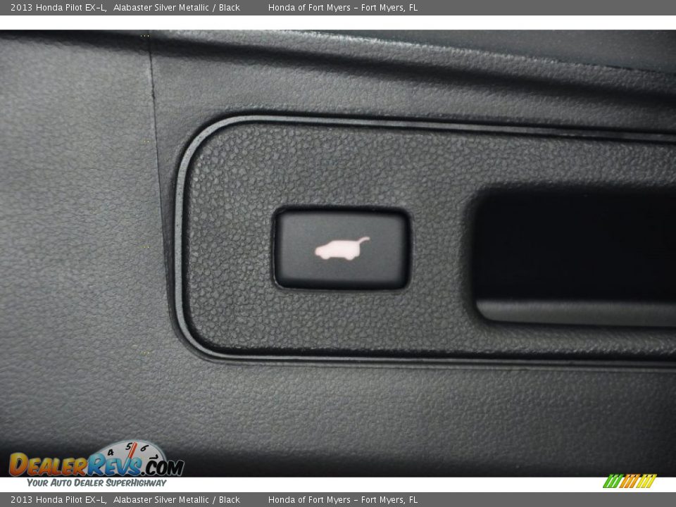 2013 Honda Pilot EX-L Alabaster Silver Metallic / Black Photo #27
