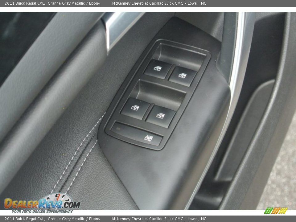 2011 Buick Regal CXL Granite Gray Metallic / Ebony Photo #11