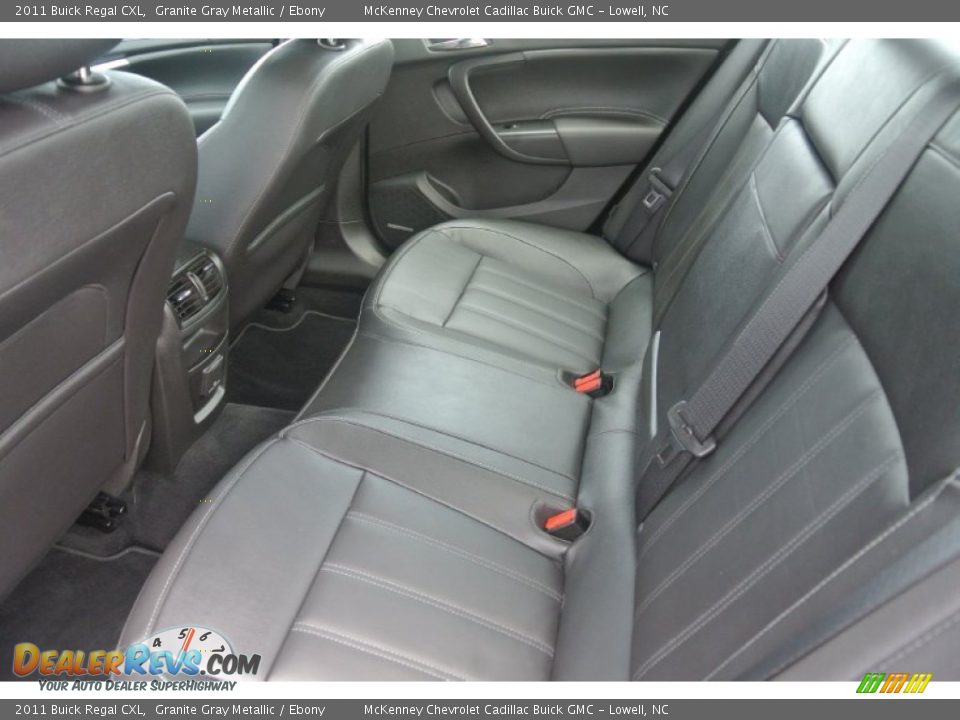 2011 Buick Regal CXL Granite Gray Metallic / Ebony Photo #19