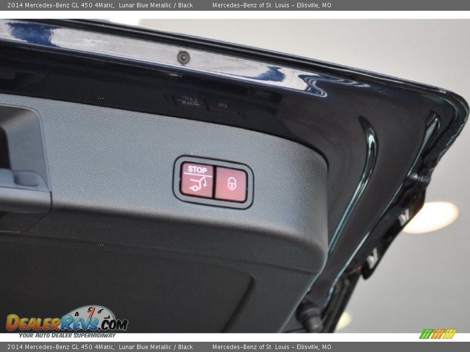 2014 Mercedes-Benz GL 450 4Matic Lunar Blue Metallic / Black Photo #13