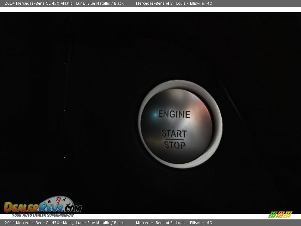 2014 Mercedes-Benz GL 450 4Matic Lunar Blue Metallic / Black Photo #20