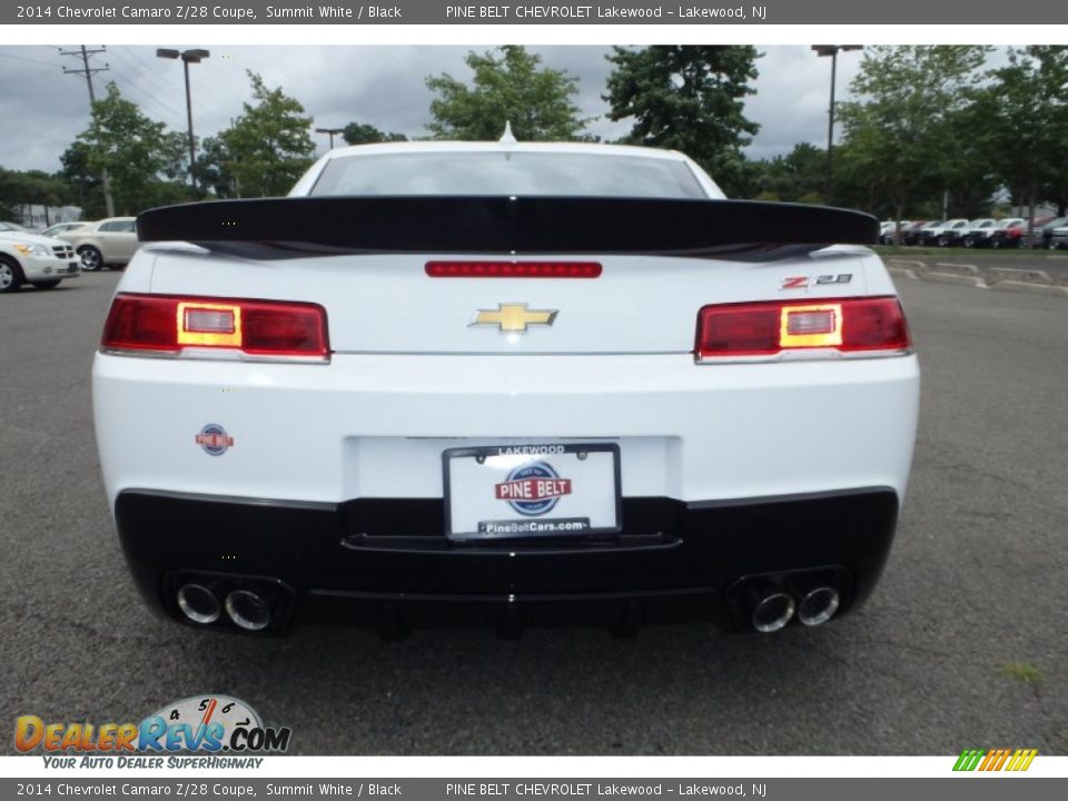 2014 Chevrolet Camaro Z/28 Coupe Summit White / Black Photo #6