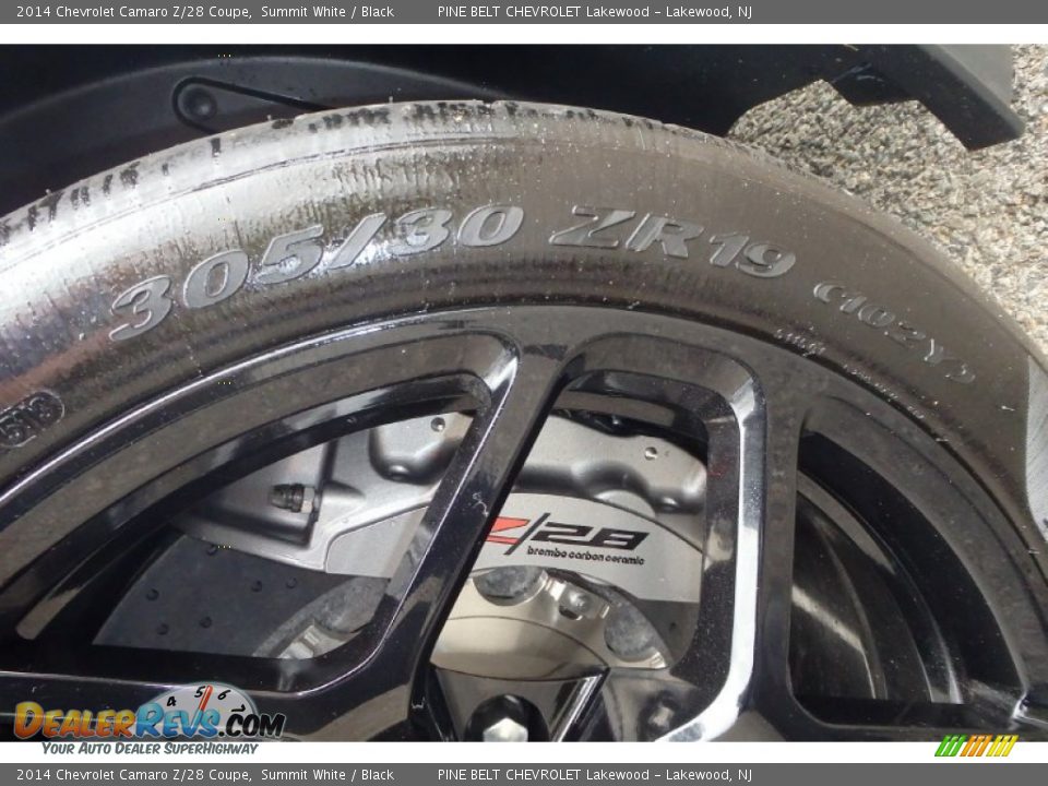 2014 Chevrolet Camaro Z/28 Coupe Summit White / Black Photo #13