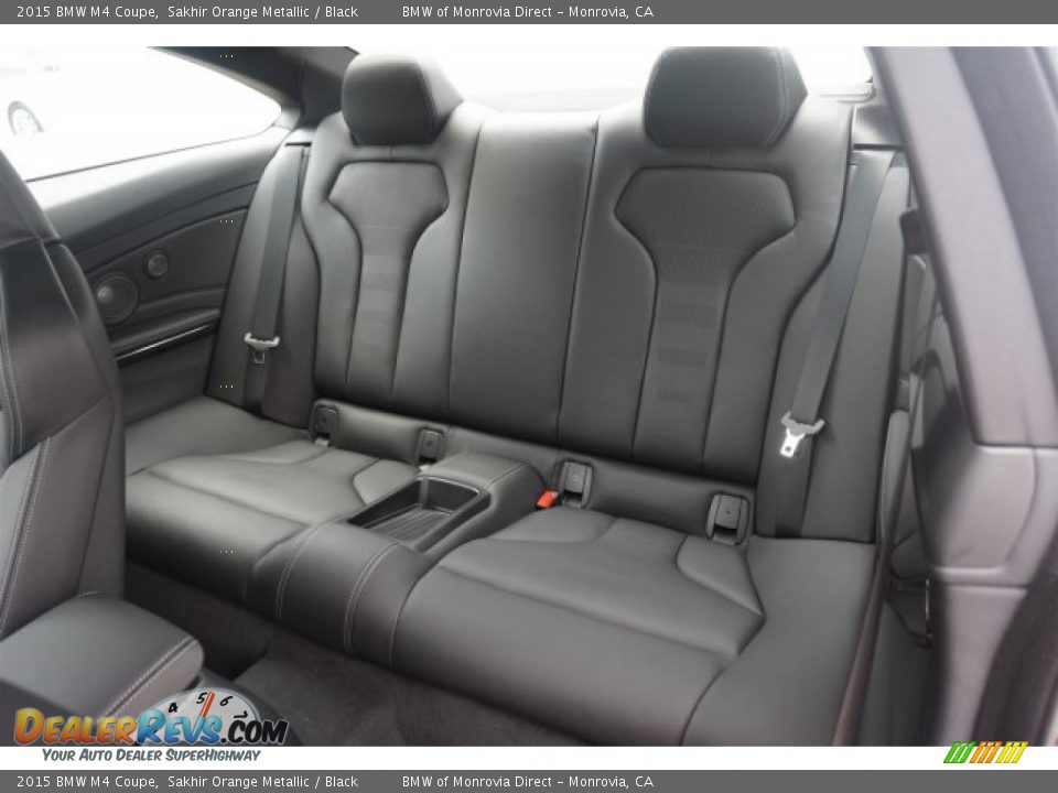 Rear Seat of 2015 BMW M4 Coupe Photo #5