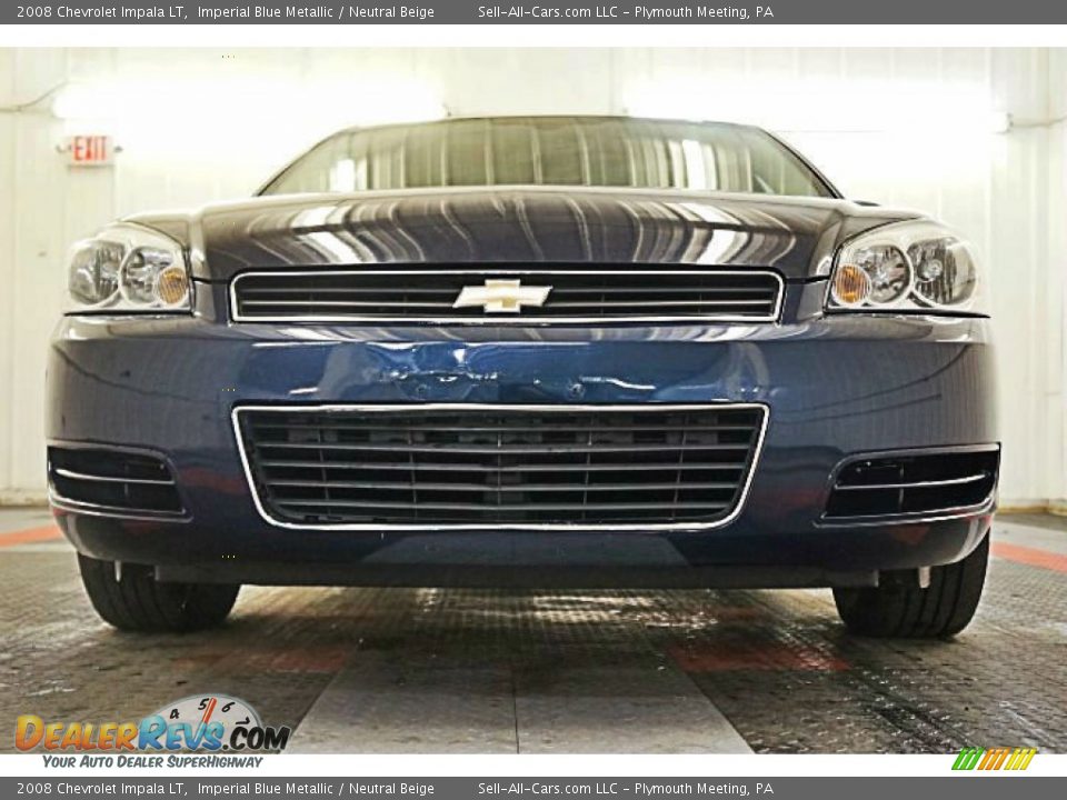 2008 Chevrolet Impala LT Imperial Blue Metallic / Neutral Beige Photo #3