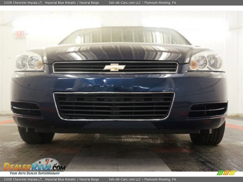 2008 Chevrolet Impala LT Imperial Blue Metallic / Neutral Beige Photo #12