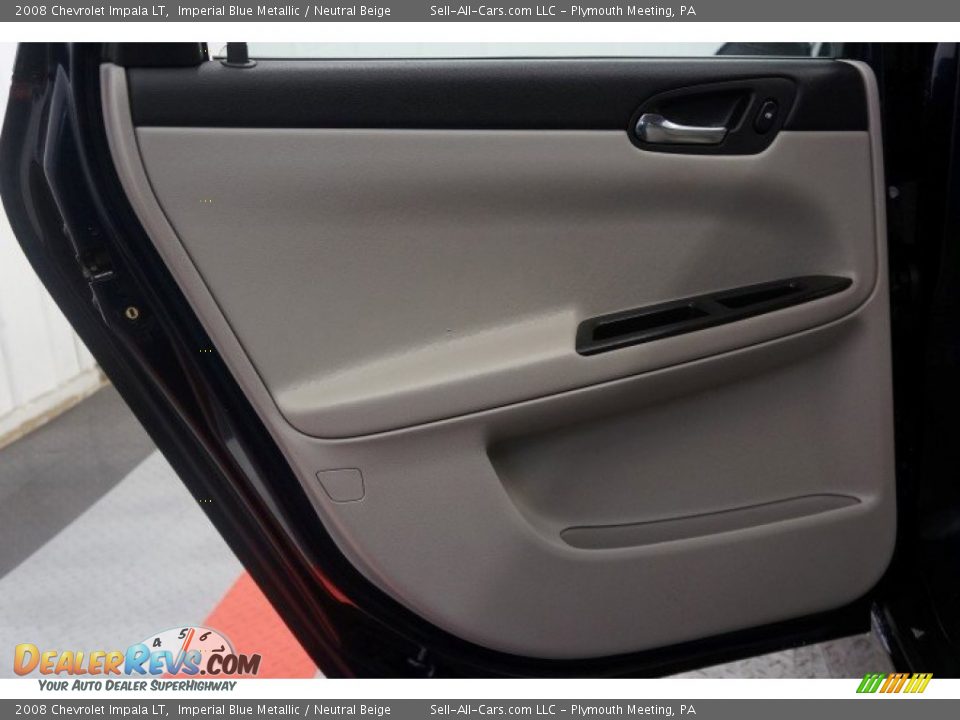 2008 Chevrolet Impala LT Imperial Blue Metallic / Neutral Beige Photo #23