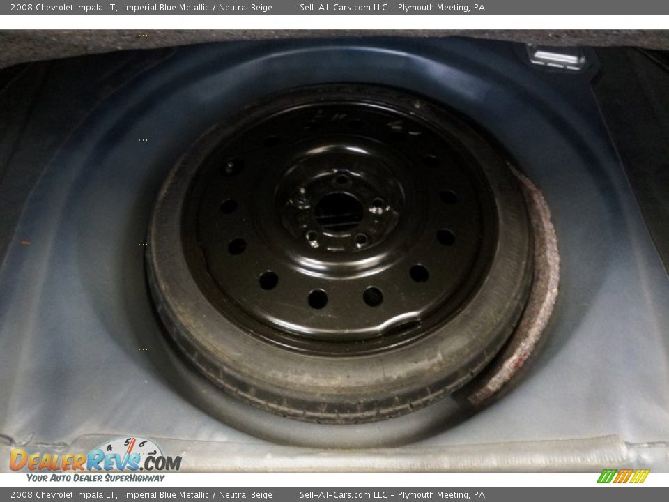2008 Chevrolet Impala LT Imperial Blue Metallic / Neutral Beige Photo #27