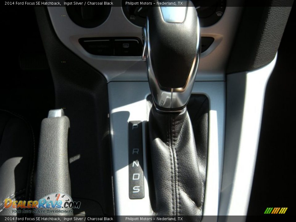 2014 Ford Focus SE Hatchback Ingot Silver / Charcoal Black Photo #30