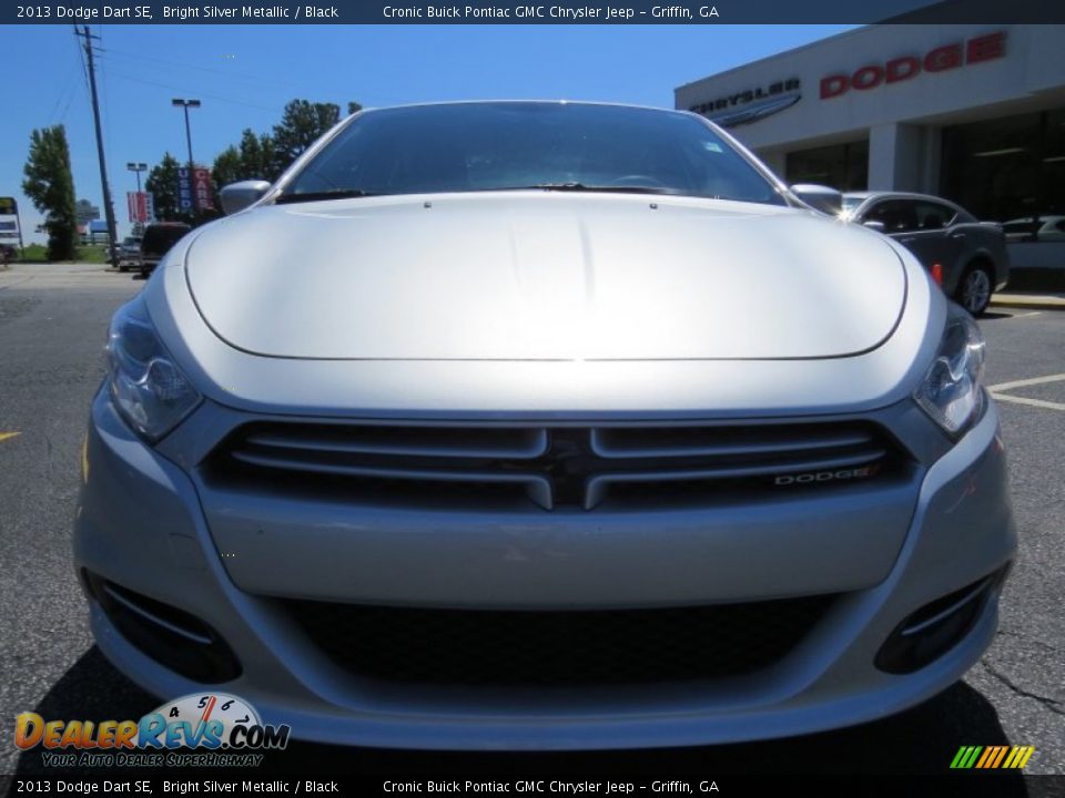 2013 Dodge Dart SE Bright Silver Metallic / Black Photo #2