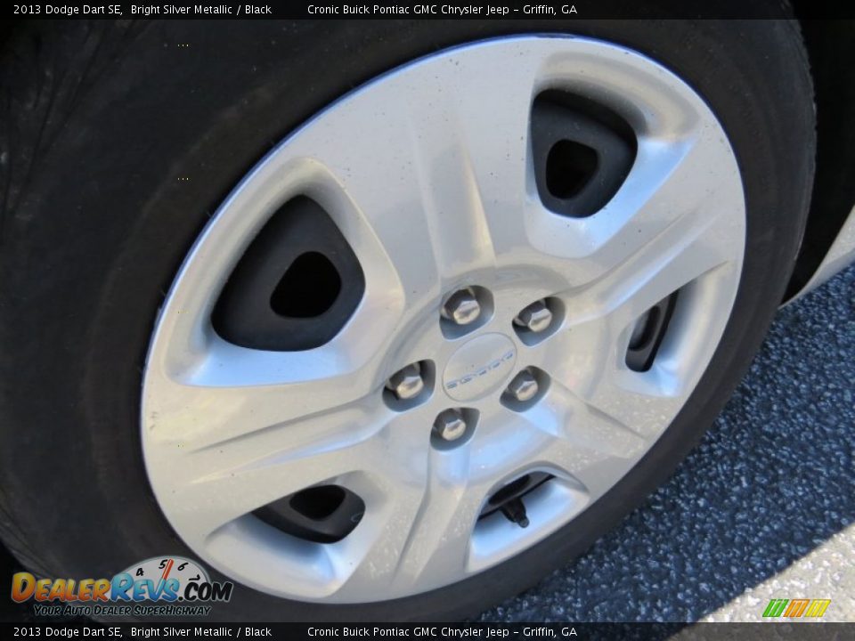 2013 Dodge Dart SE Bright Silver Metallic / Black Photo #20