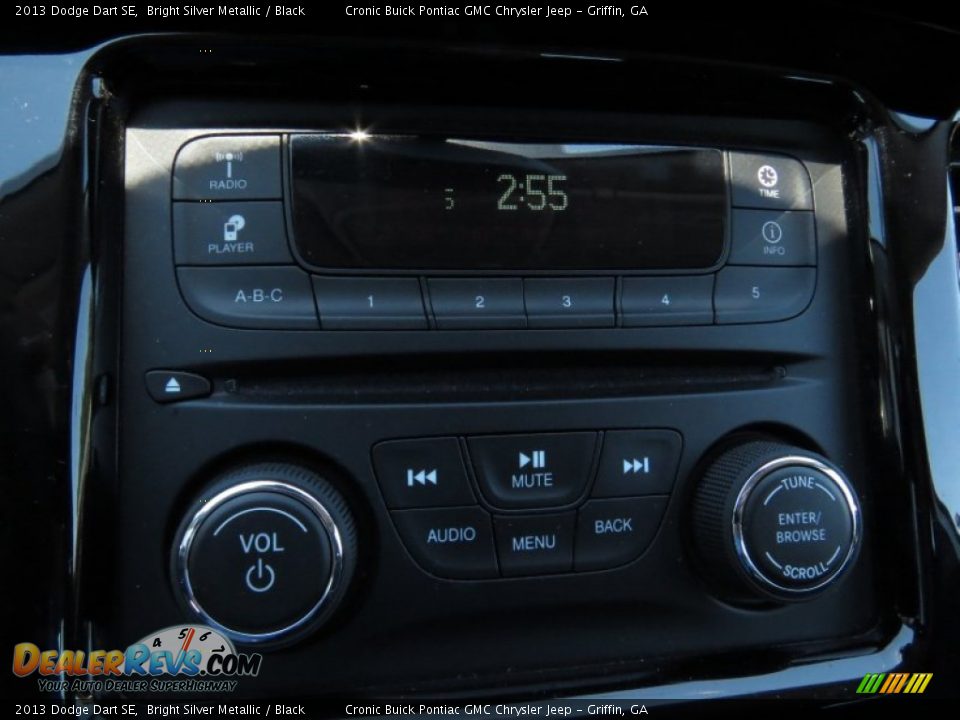 2013 Dodge Dart SE Bright Silver Metallic / Black Photo #22